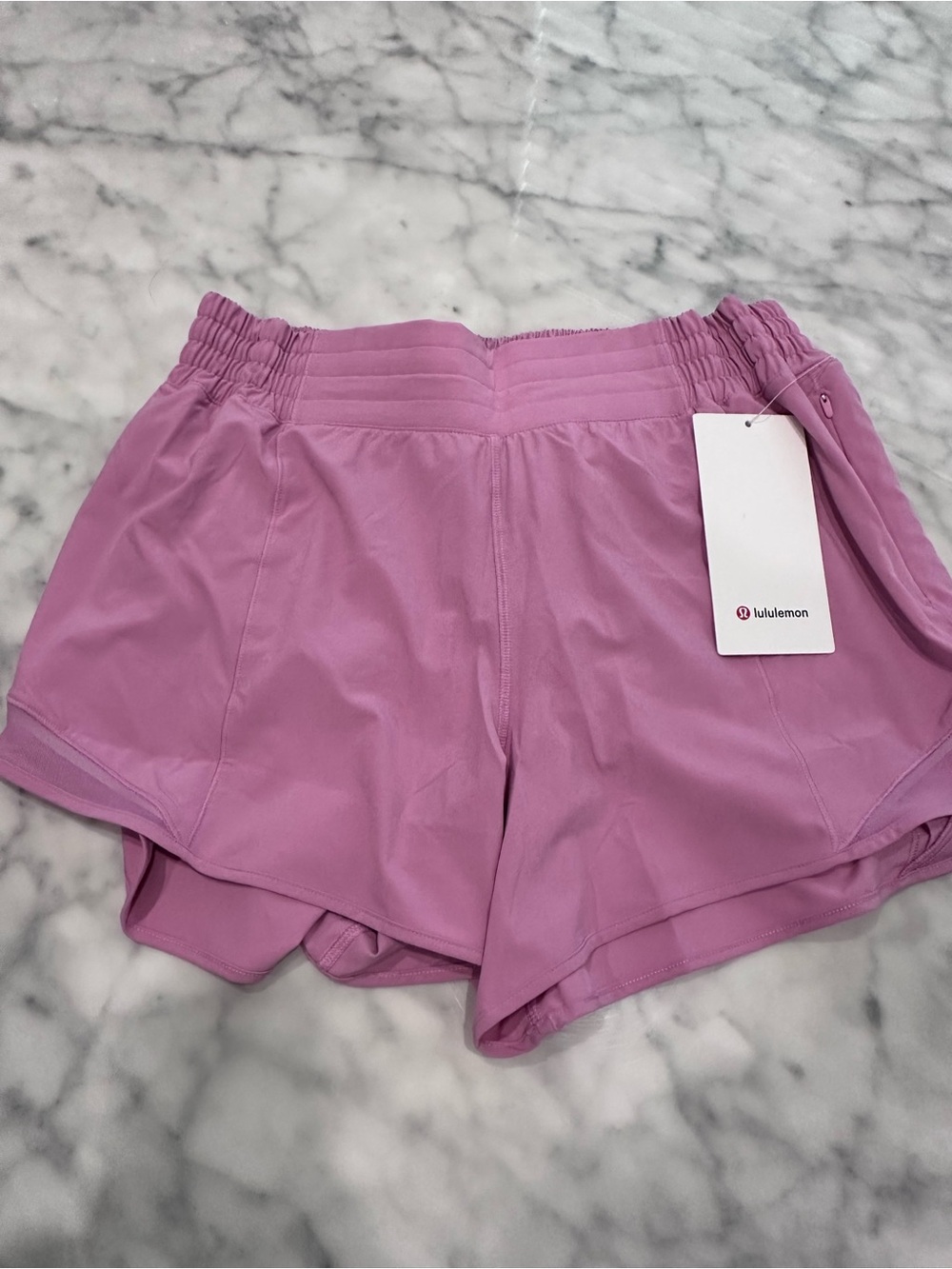 Lululemon Hotty High Rise Women’s Lavender Athletic Shorts